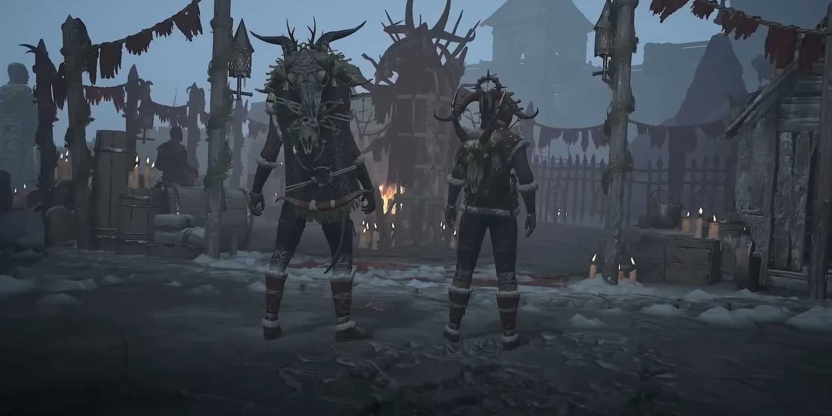 Backpack cosmetics from Diablo 4's Midwinter Blight event