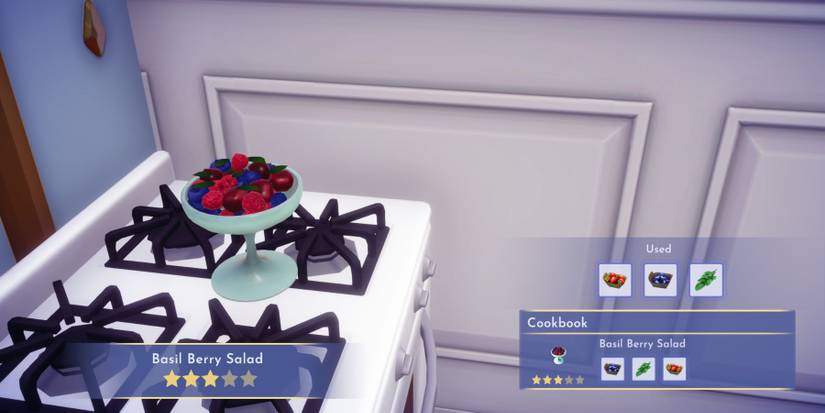 Disney dreamlight valley basil berry salad 