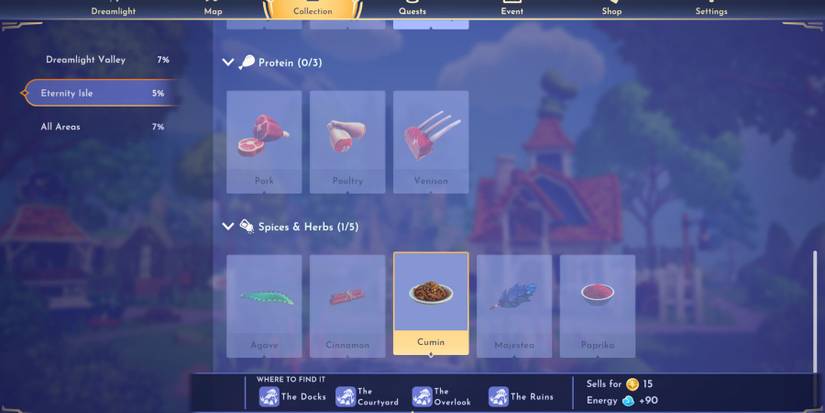 Disney dreamlight valley cumin 