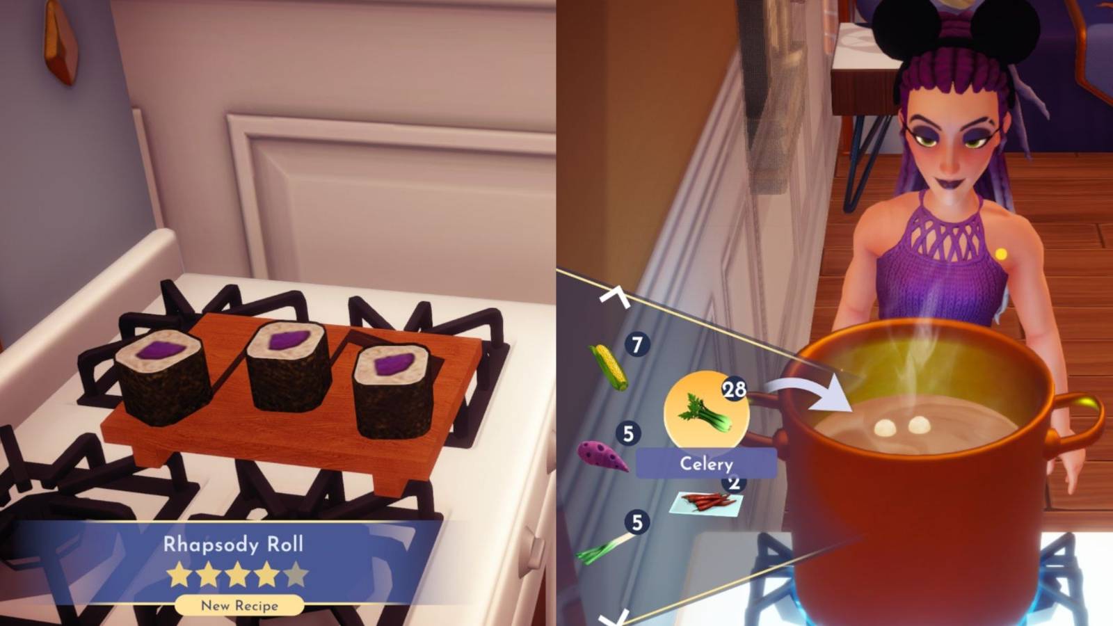 Disney dreamlight valley how to make rhapsody roll 