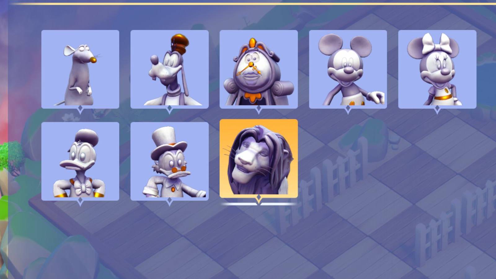 disney dreamlight valley scramblecoin figurine pieces