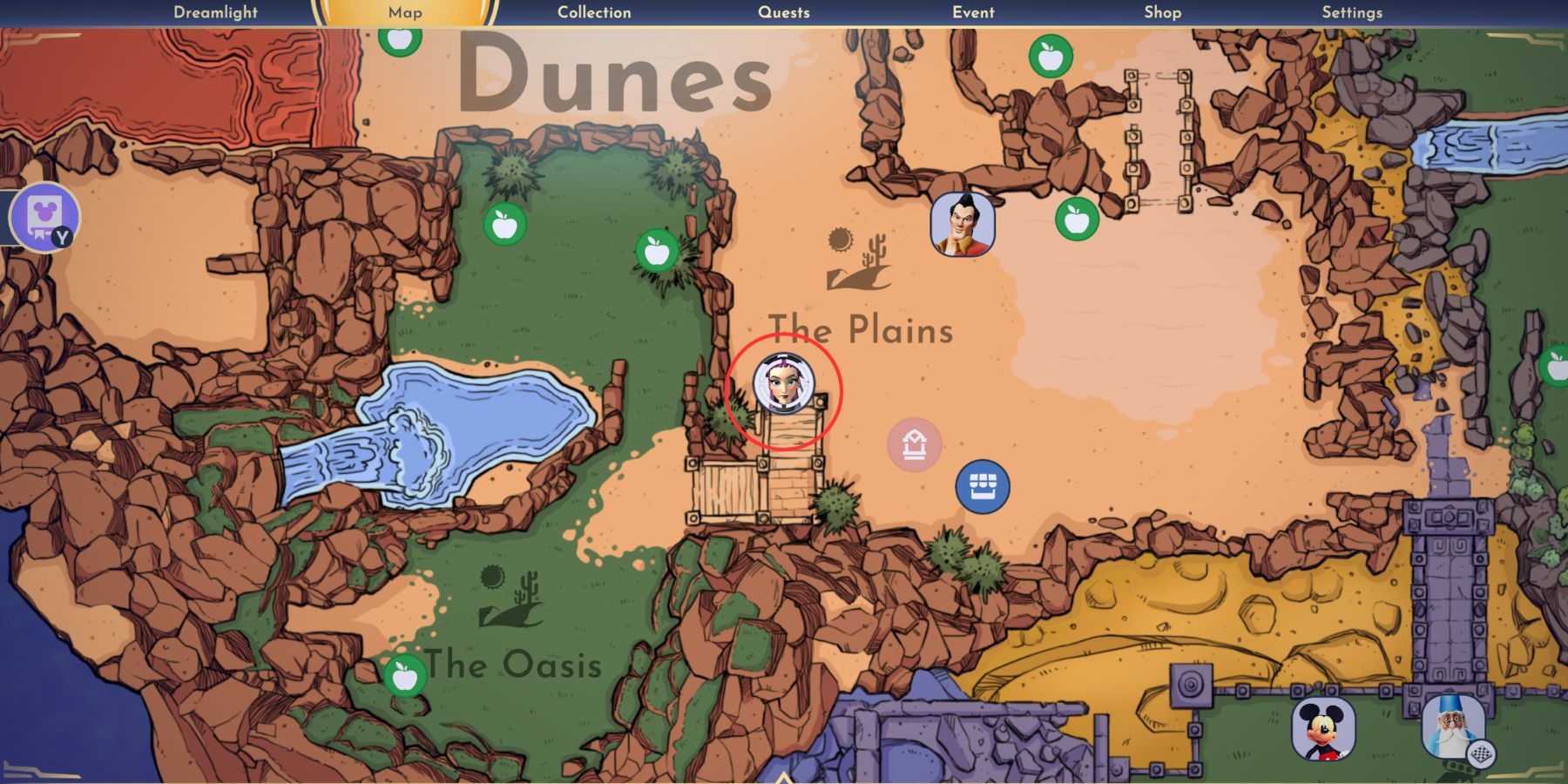 Disney Dreamlight Valley: How to Unlock All Areas in Glittering Dunes Biome