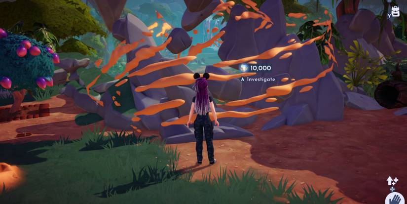 Disney Dreamlight Valley wild tangle lagoon blockade