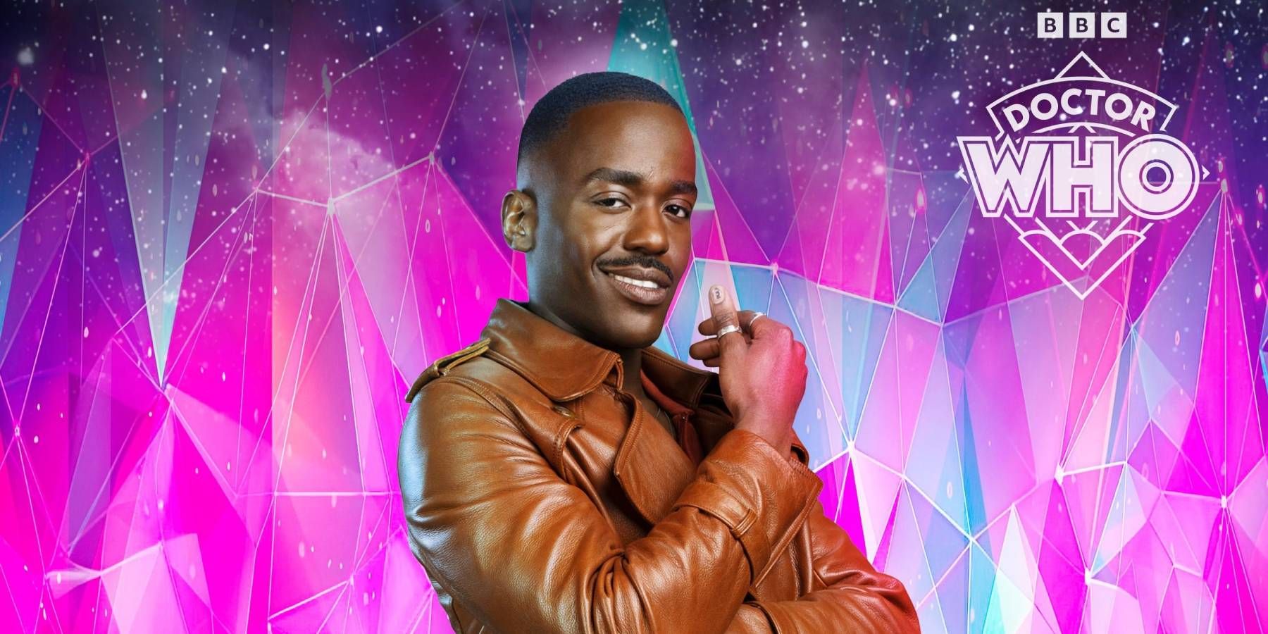 Promo image of Ncuti Gatwa as the 15th Doctor in Doctor Who