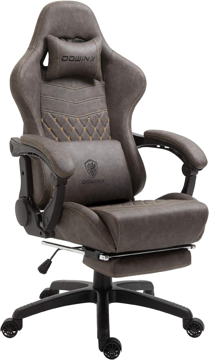 Dowinx Gaming Chair with Massage Lumbar Support