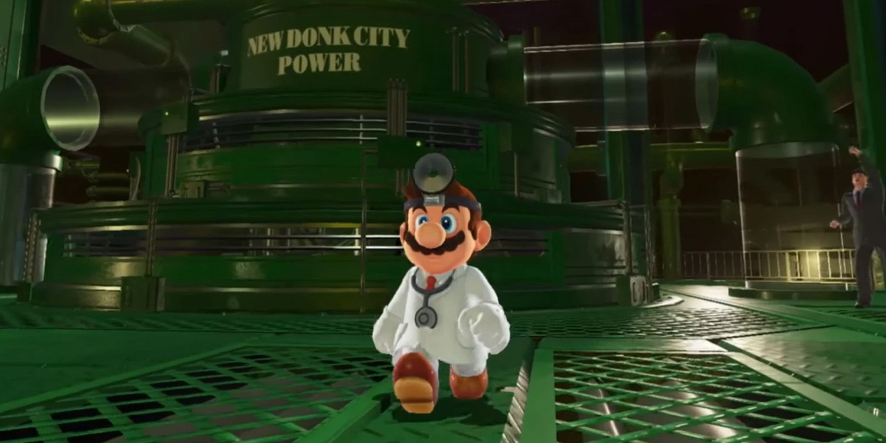 Dr Mario in Super Mario Odyssey