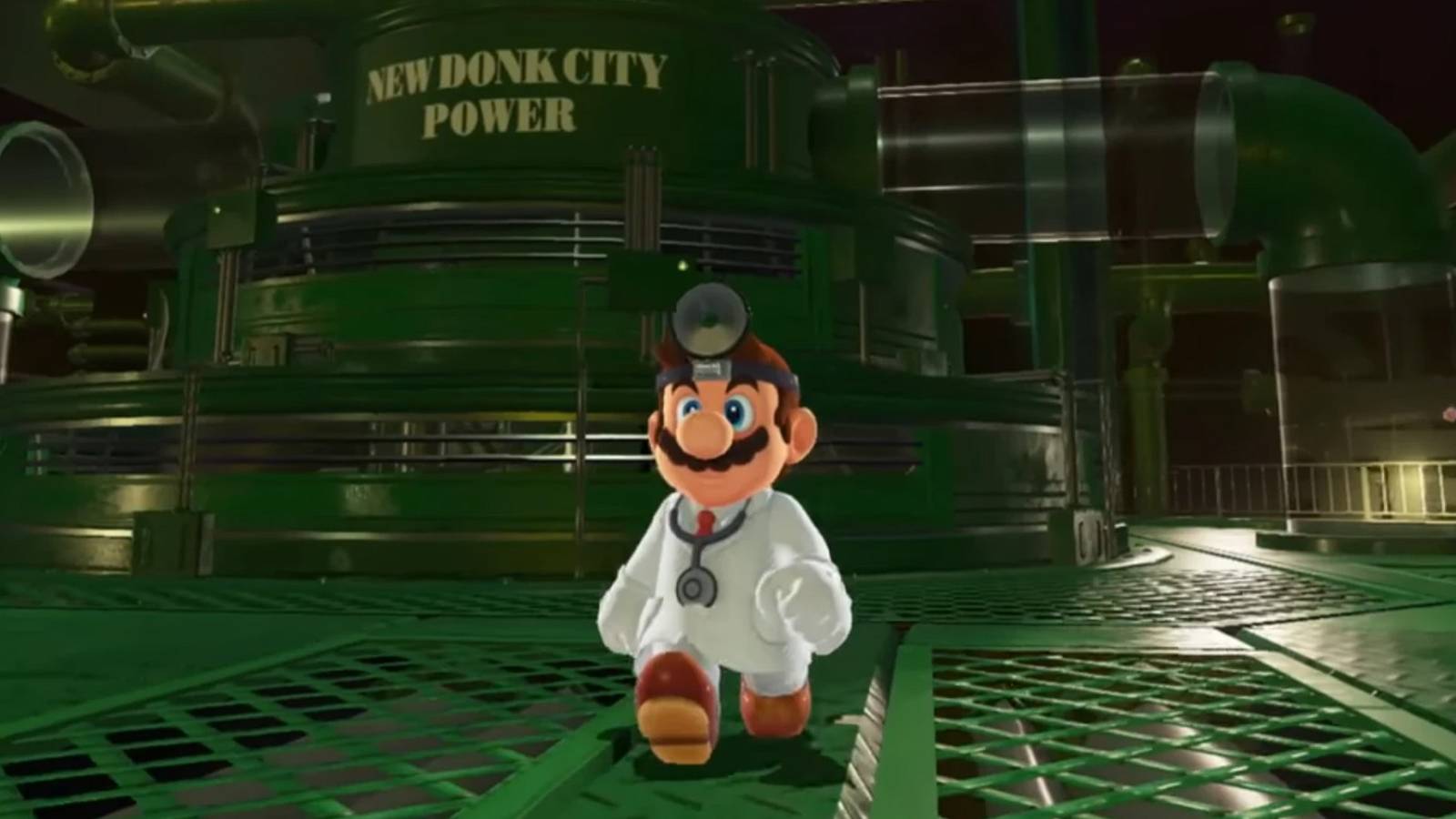 Dr Mario in Super Mario Odyssey