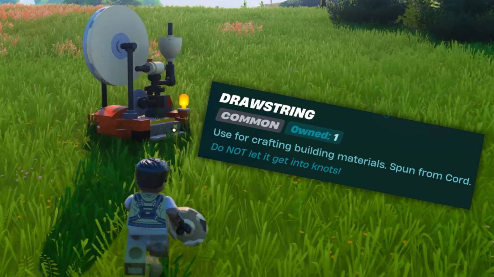How to Get Drawstring in Lego Fortnite