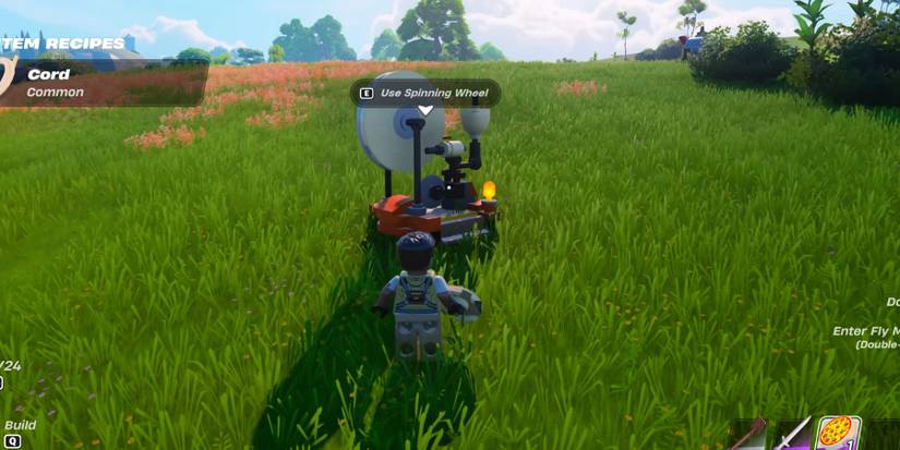 Spinning Wheel in Lego Fortnite