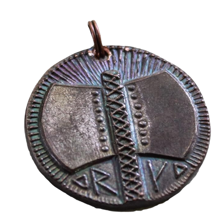 Dwarven axe necklace