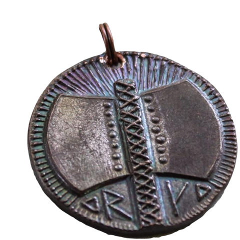 Dwarven axe necklace
