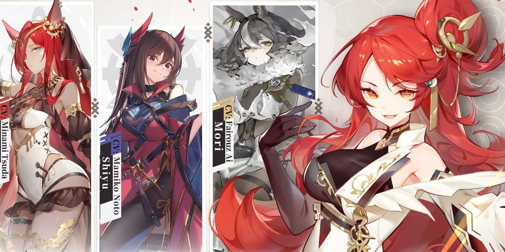 Echocalypse: anime characters