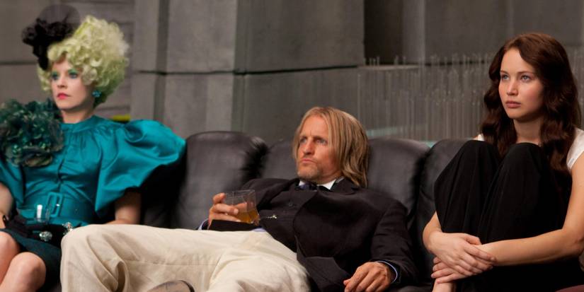 Effie Haymitch and Katniss, The Hunger Games