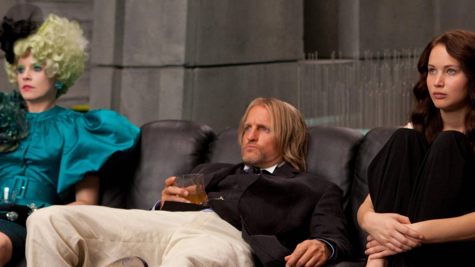 Effie Haymitch and Katniss, The Hunger Games