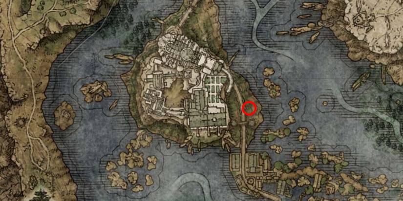 Merchant next to the Main Academy Gate in Elden Ring