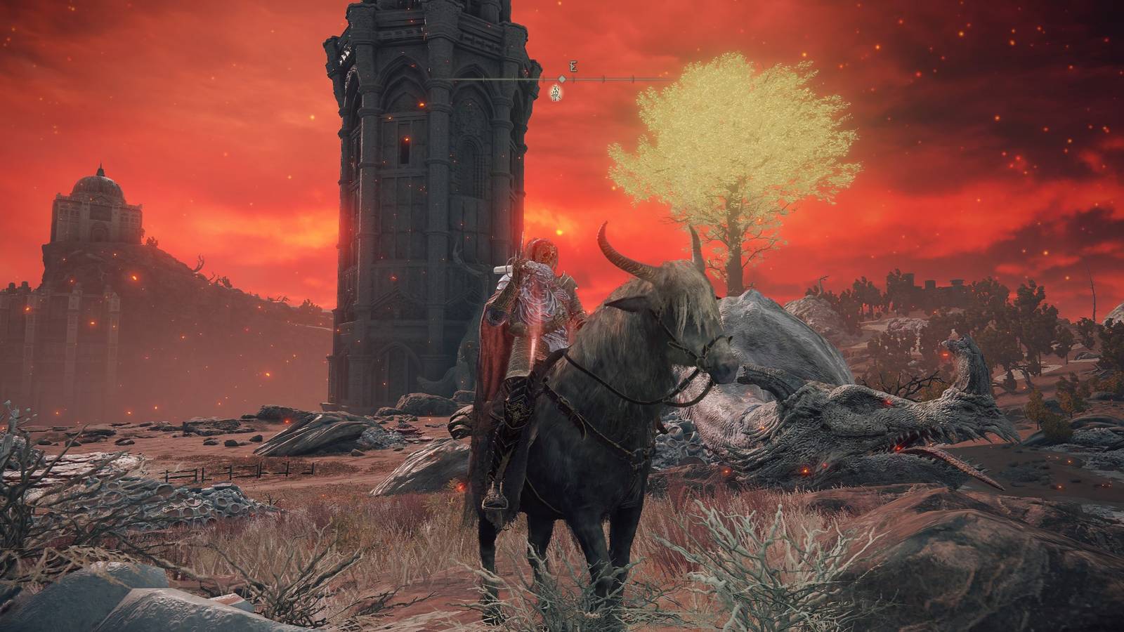 Elden Ring Divine Tower of Caelid Location Guide