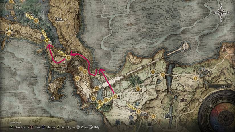 Elden Ring Liurnia Nomadic Merchant