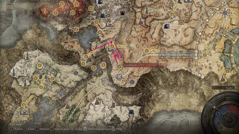 Elden Ring Lux Ruins location