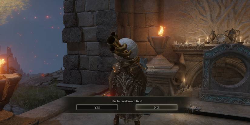 Elden Ring - Prompt To Use Imbued Sword Key