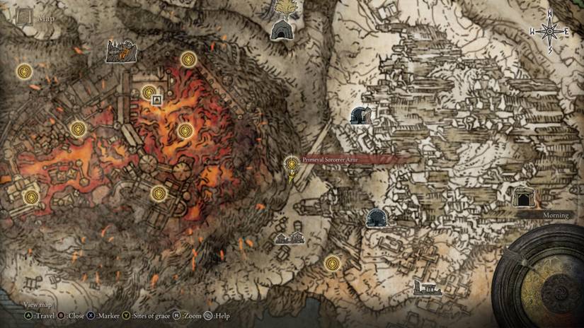 Elden Ring Sorcerer Azur location