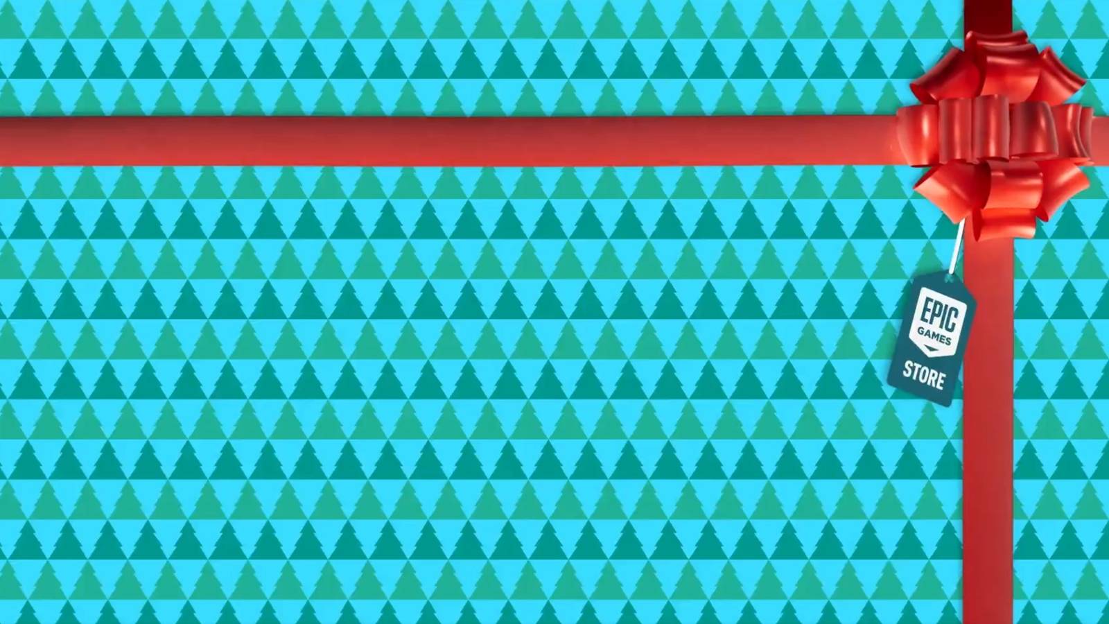 epic games store christmas tree wrapping paper
