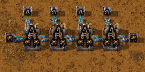 Equipment Gantry mod for Factorio