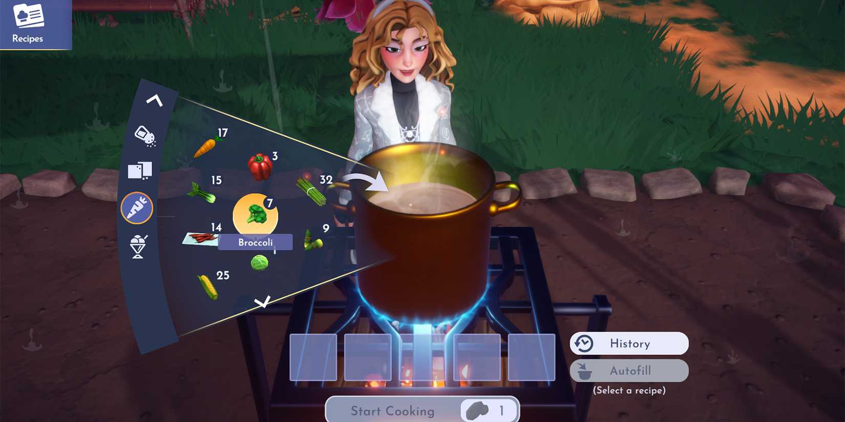 eternity isle vegetable in disney dreamlight valley