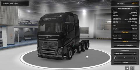 Volvo FH Globetrotter XL Truck in Euro Truck Simulator 2