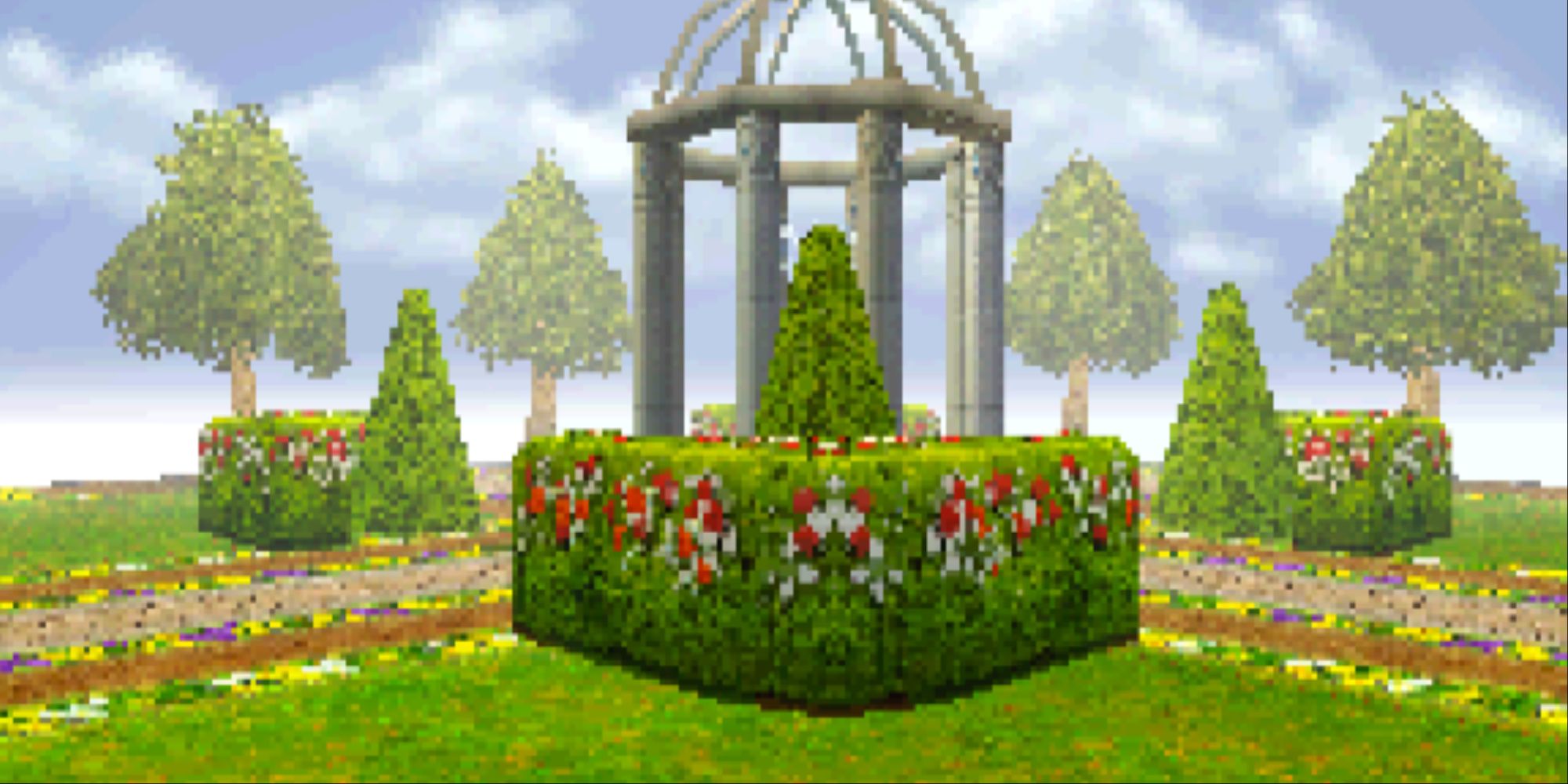 Exploring the garden in Deep Labyrinth