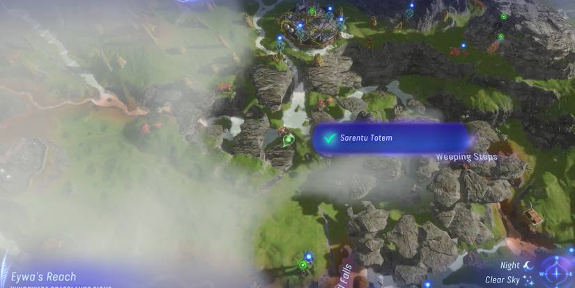 eywa reach sarentu totem in avatar frontiers of pandora