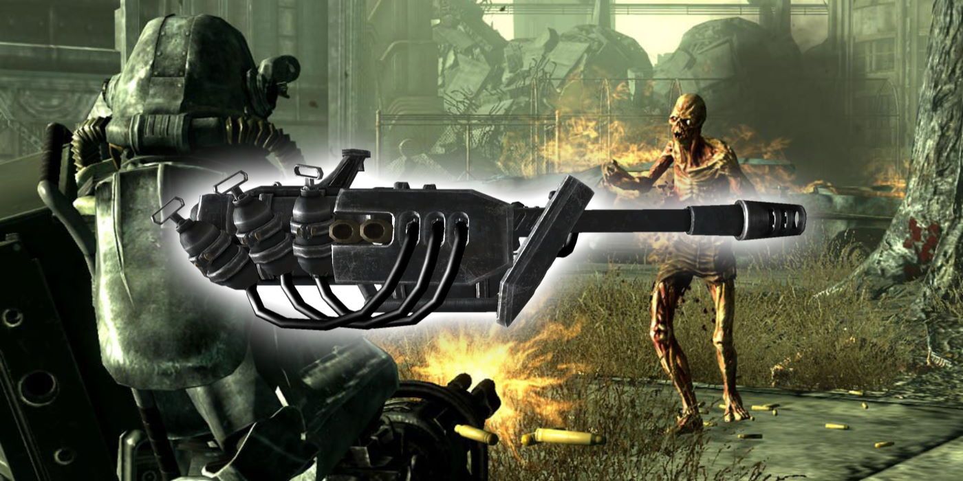 Fallout 3 - Best Explosive Weapons - Heavy Incinerator