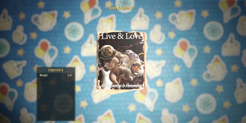 Fallout 76 XP Buffs Live & Love 8 Skill Magazine