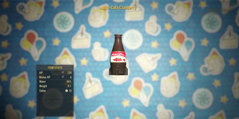 Fallout 76 XP Buffs Nuka-Cola Cranberry