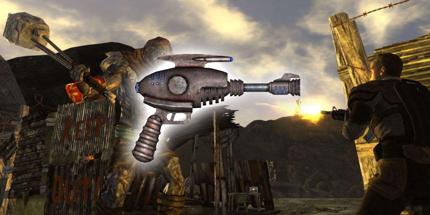 Fallout New Vegas - Best Energy Weapons - Alien Blaster