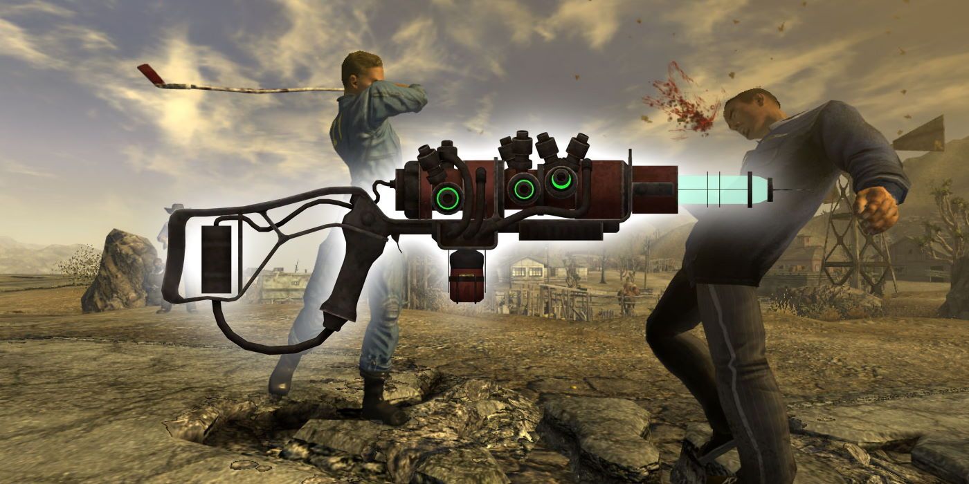 Fallout New Vegas - Best Energy Weapons - Q-35 Matter Modulator