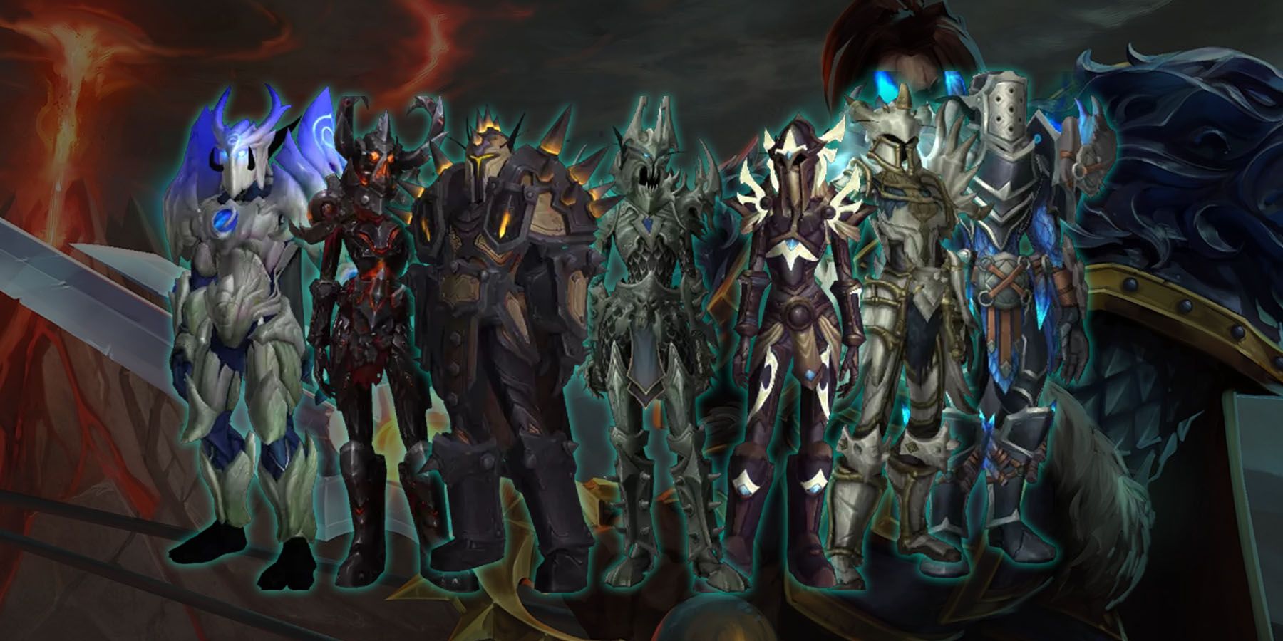 Night Fae Ardenweald Covenant Armor Sets - Shadowlands Transmog