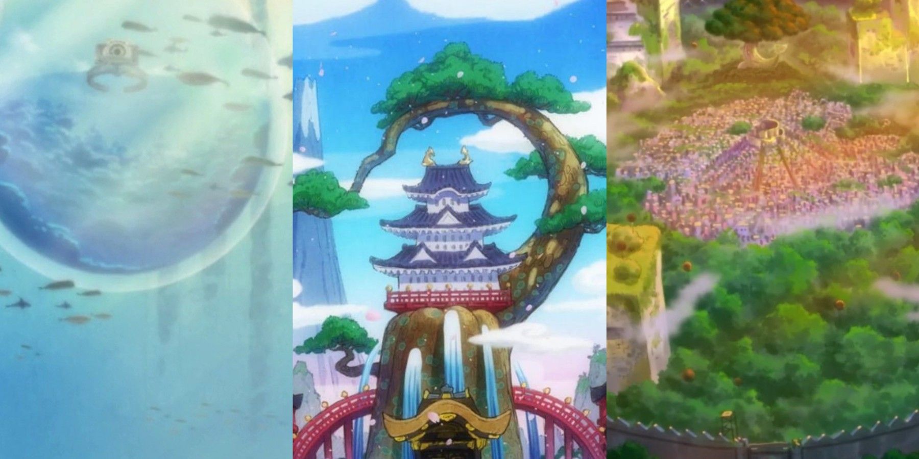 featured most powerful countries in one piece wano zou fishman island