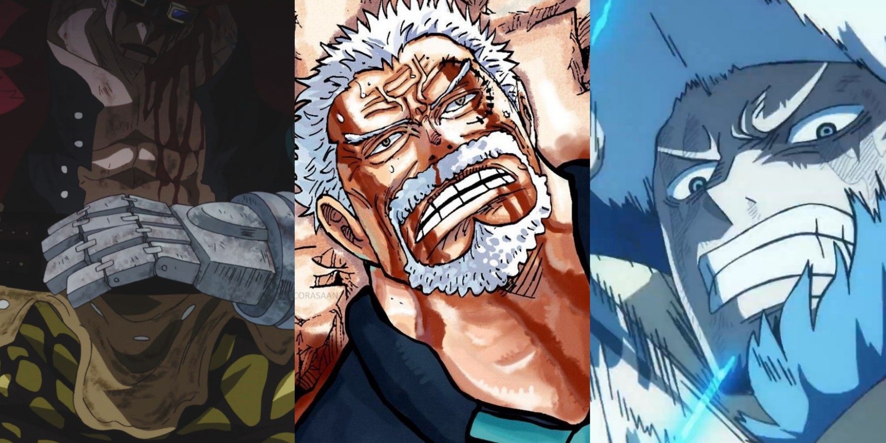 featured one piece characters who flopped in the final saga law garp kid