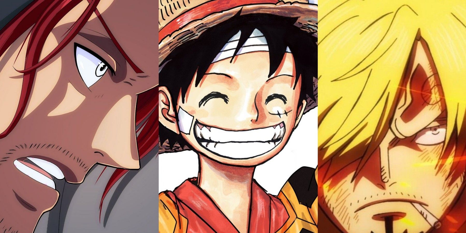 featured one piece things that prove pirates are good luffy shanks sanji