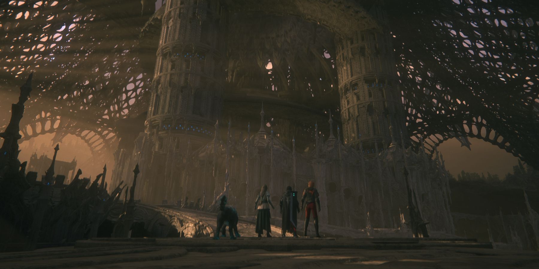 What happens when you 'buy a round for the hall' in Final Fantasy 16?
