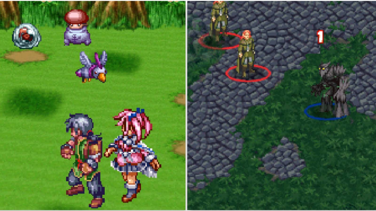 Fighting a battle in Lunar Dragon Song and Mage Knight Destiny's Soldier