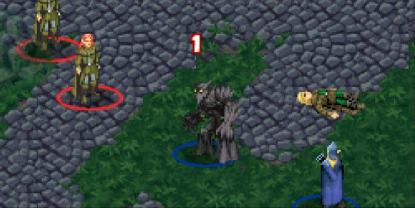 Fighting a battle in Mage Knight Destiny's Soldier