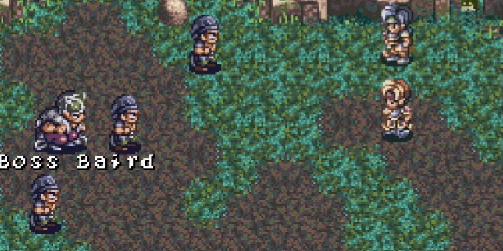 Fighting a battle in Star Ocean