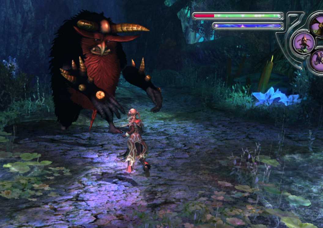 Fighting enemies in Folklore