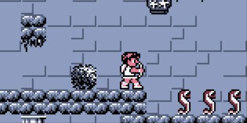 Fighting enemies in Kid Icarus Of Myths and Monsters 