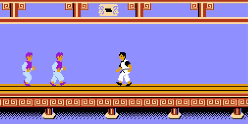 Fighting enemies in Kung Fu