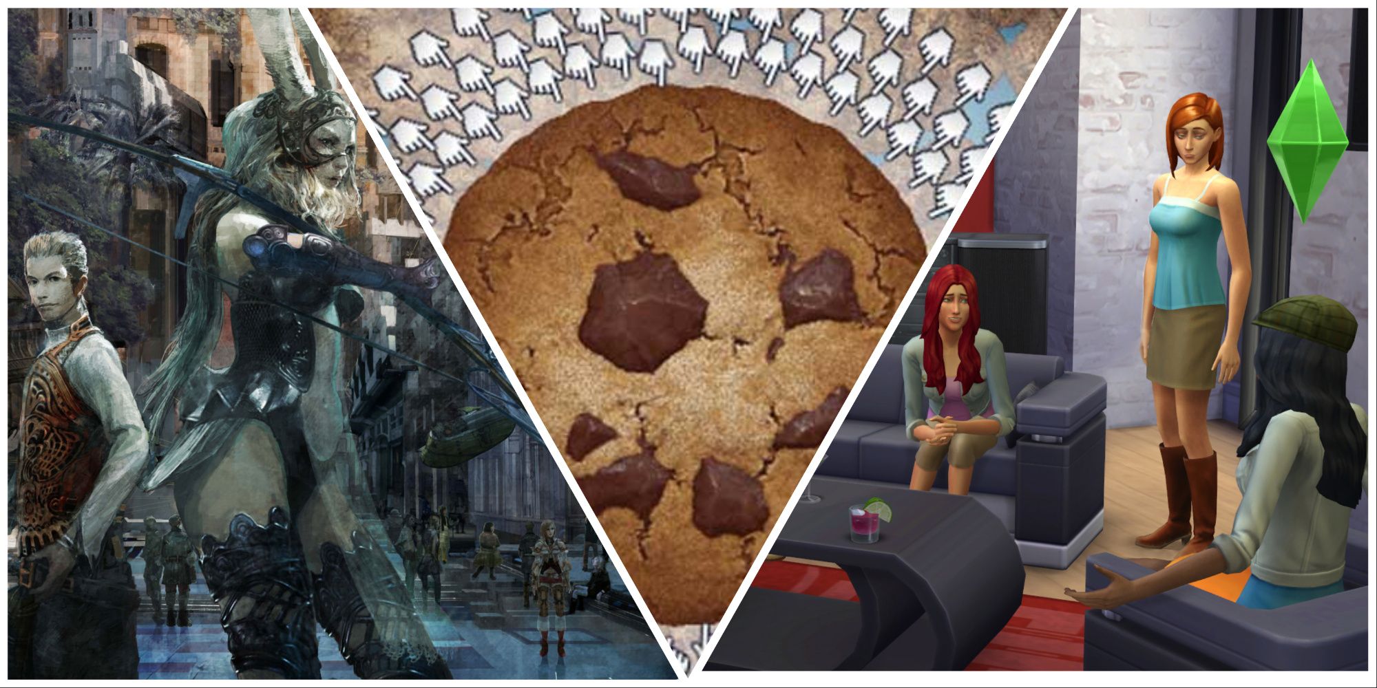Final Fantasy 12 Cookie Clicker The Sims