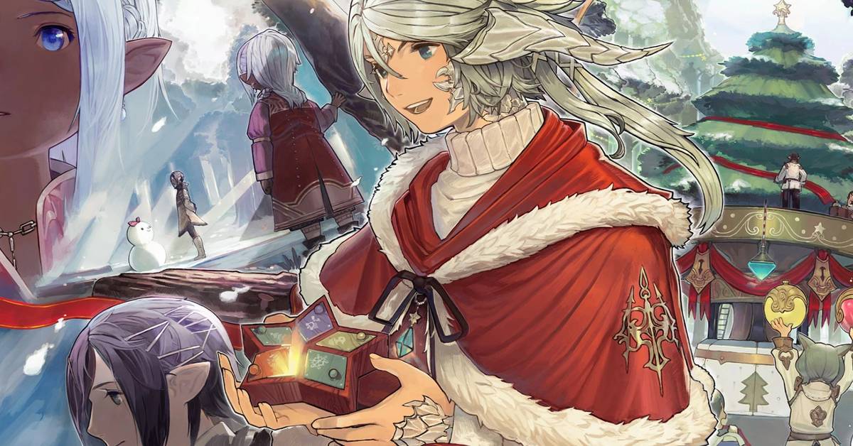 ffxiv christmas dress Starlight Poinsettia
