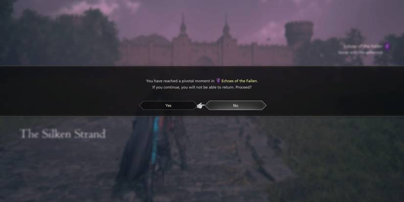 Starting the Echoes of the Fallen DLC in Final Fantasy 16