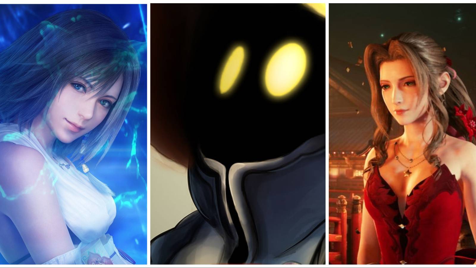 final fantasy yuna vivi aerith